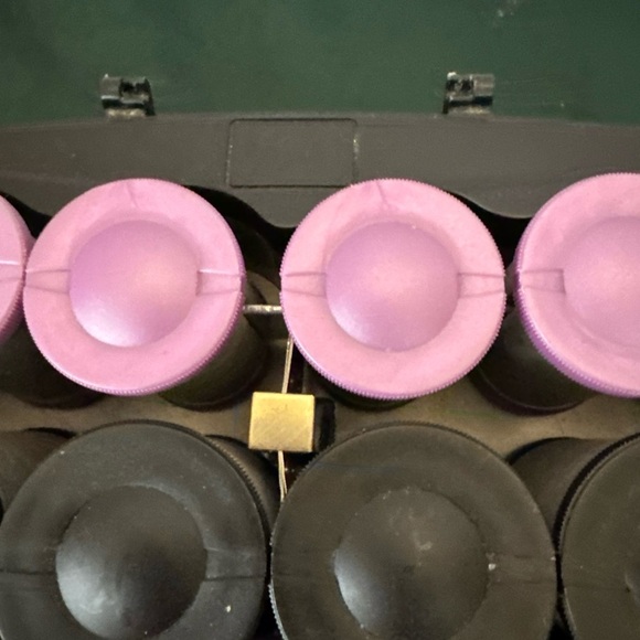 Conair Extreme Heat Jumbo Hairsetter Set of 12 Hot Rollers and Clips Fast Ship! - Picture 7 of 15